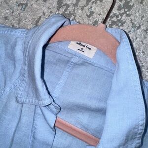 Aritzia Wilfred Free Light Blue Blazer